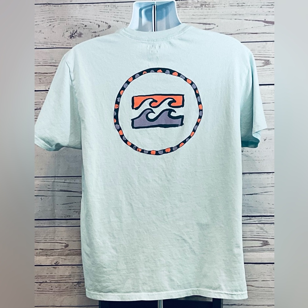 Billabong Turquoise Short Sleeve Tee - Picture 2 of 3